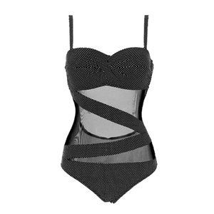 One piece flattering bathing suit